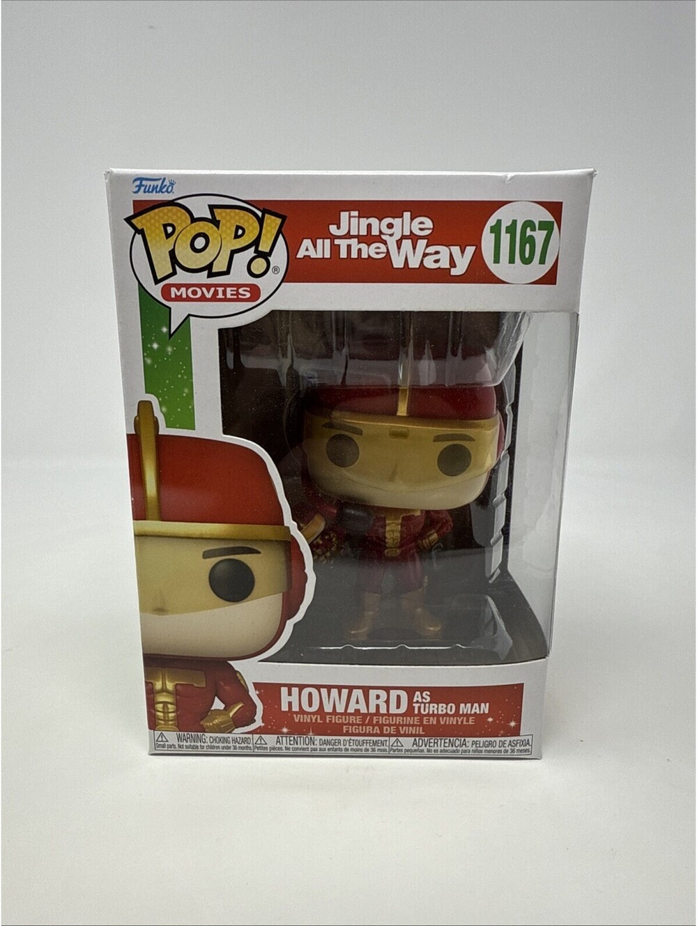 Funko POP Howard as Turbo Man #1167 Jingle All The Way Vinyl Figure